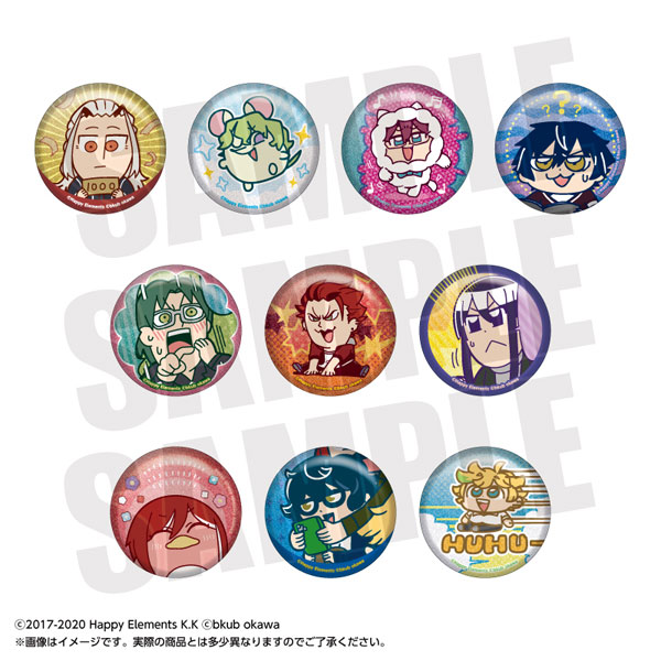 あんさんぶくぶスターズ！！ グリッター缶バッジコレクション vol.4　10個入りBOX