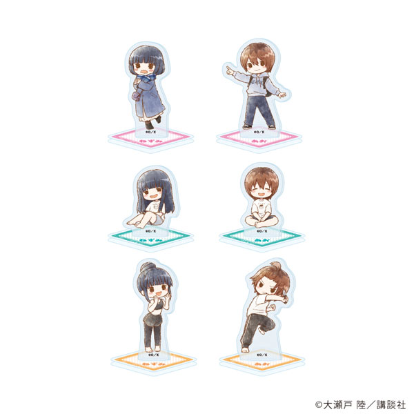 アクリルぷちスタンド「ねずみの初恋」01/グラフアートイラスト 6個入りBOX