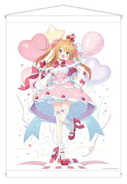 あみこちゃん タペストリー 誕生日(2026年ver.) イラスト：かにビーム