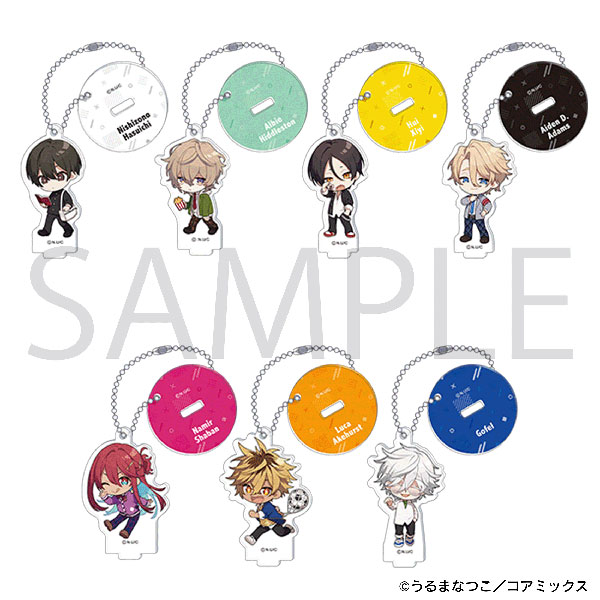 列強戦線 スタンド付きアクリルキーホルダーコレクション 7個入りBOX[ムービック]《０４月予約》