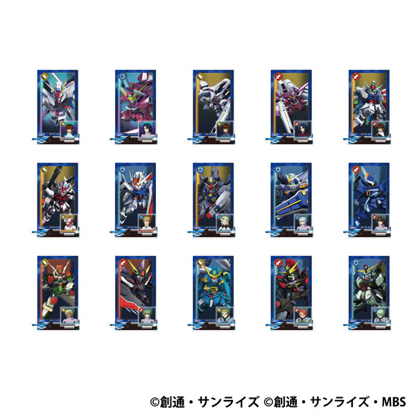 SDガンダム ジージェネレーション エターナル 部隊編成風アクリルスタンドコレクション 機動戦士ガンダムSEED 15個入りBOX[ムービック]《在庫切れ》