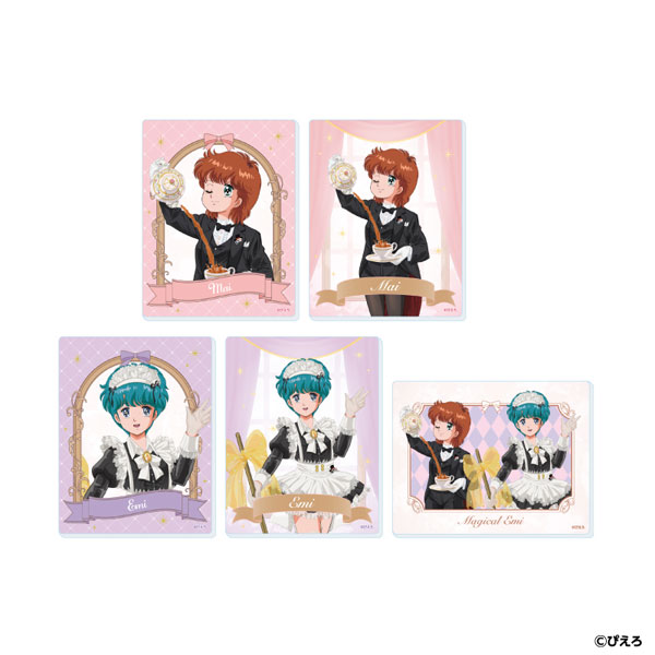 アクリルカード「魔法のスターマジカルエミ」02/執事＆メイドver. 描き下ろしイラスト 5個入りBOX[A3]《０５月予約》
