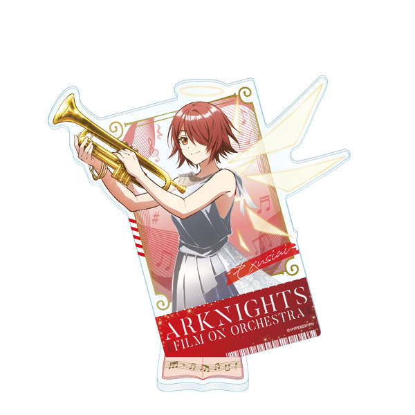 【限定販売】アークナイツ[暁光追奏/FILM ON ORCHESTRA] チケット風アクリルスタンド エクシア[Yostar/ Euphoric Production]《発売済・在庫品》