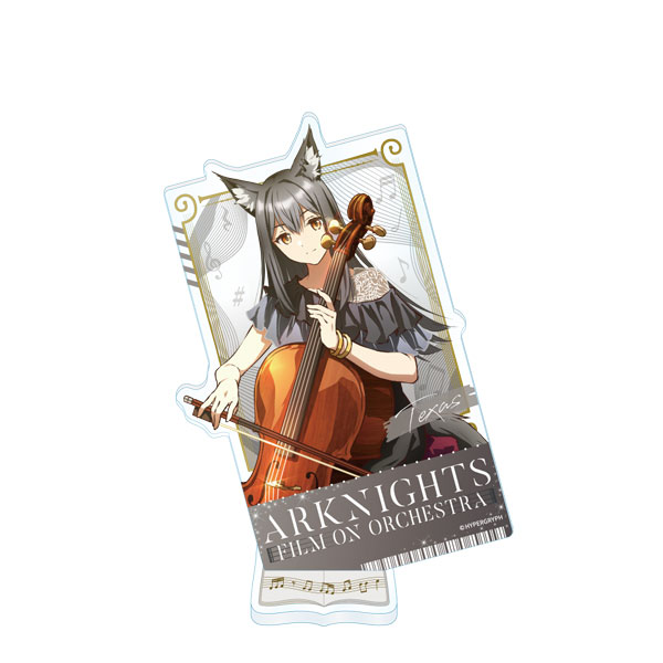 【限定販売】アークナイツ[暁光追奏/FILM ON ORCHESTRA] チケット風アクリルスタンド テキサス[Yostar/ Euphoric Production]《発売済・在庫品》
