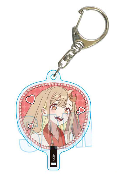 超かぐや姫！ うちわキーホルダー かぐや（再販）[ベルハウス]《発売済