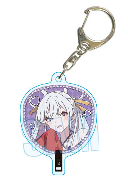 超かぐや姫！ うちわキーホルダー 月見ヤチヨ[ベルハウス]《０４月予約》