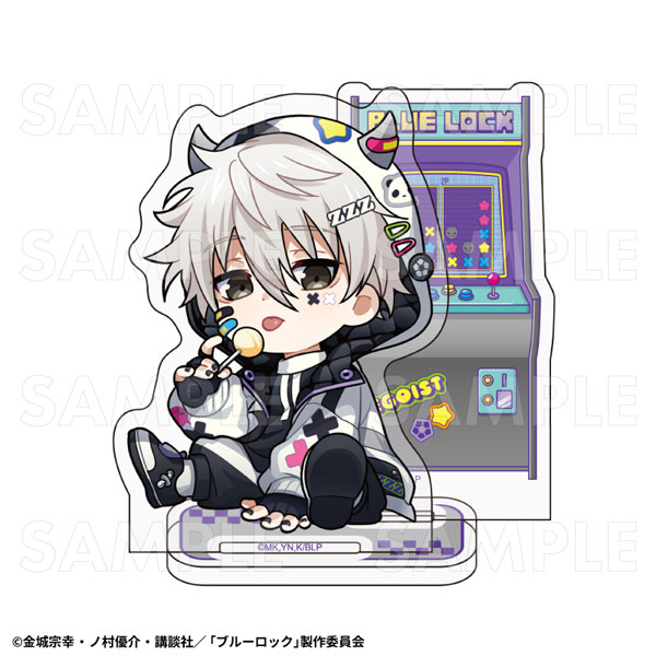 TVアニメ『ブルーロック』でびデコパーカー ちびキャラver. アクリルスタンド 凪誠士郎[ティームエンタテインメント]《発売済・在庫品》