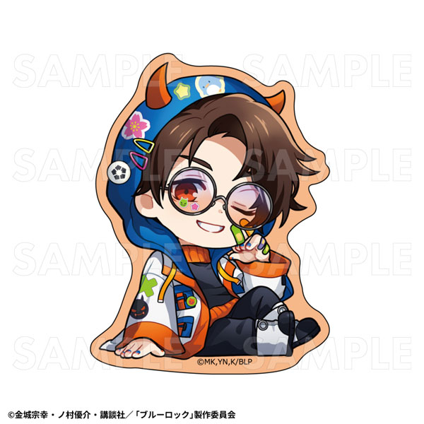 TVアニメ『ブルーロック』でびデコパーカー ちびキャラver. ダイカットステッカー 雪宮剣優[ティームエンタテインメント]《０５月予約》