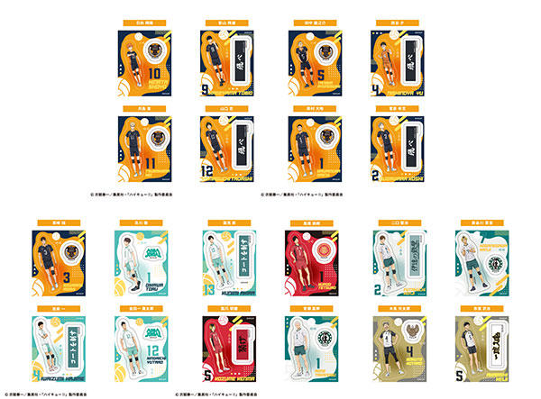 ハイキュー！！ 2セットクリアステッカーガム 20個入りBOX (食玩)