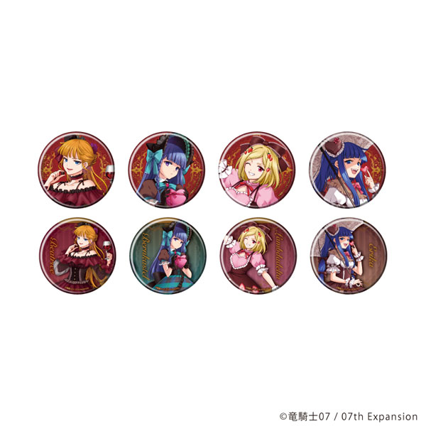 缶バッジ「うみねこのなく頃に」64/ドルチェver.(描き下ろしイラスト) 8個入りBOX