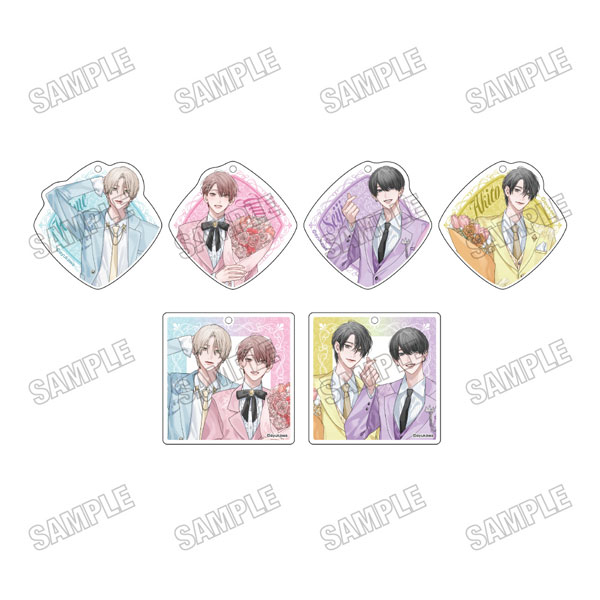 肇×唯 描き下ろしアクリルキーホルダーコレクション 6個入りBOX