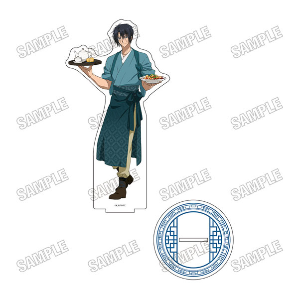 TVアニメ『暁のヨナ』 描き下ろしBIGアクリルスタンド[カフェver.](2)ハク[メディコス・エンタテインメント]《０５月予約》