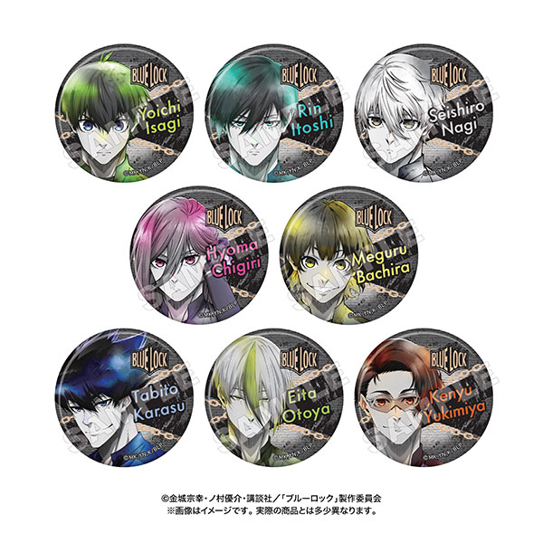 ブルーロック シークレットコレクションメタリック缶バッジ 8個入りBOX[マリモクラフト]《０４月予約》