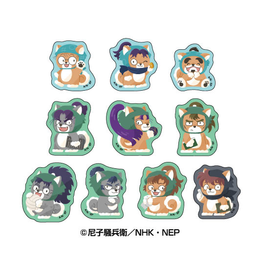 忍たま乱太郎 どうぶつフォーゼ フレークシール 壱ノ段[エンスカイ]《０４月予約》