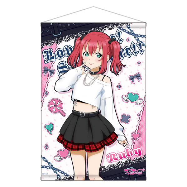 ラブライブ！サンシャイン！！ 描き下ろしB2タペストリー 黒澤ルビィ
