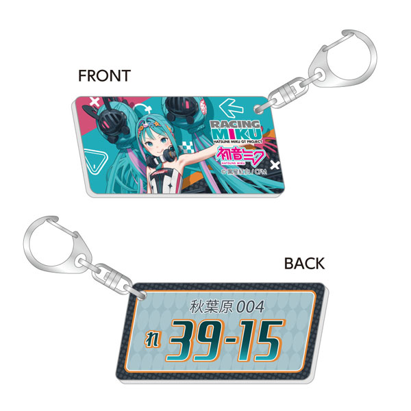 初音ミク GTプロジェクト レーシングミク 2026Ver. ナンバープレート風