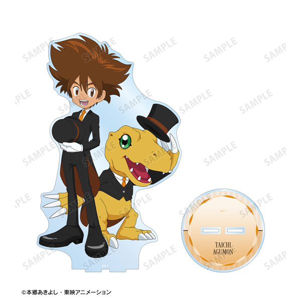 デジモンアドベンチャー 描き下ろし 八神太一＆アグモン メイド＆執事ver. 特大アクリルスタンド[アルマビアンカ]《０５月予約》