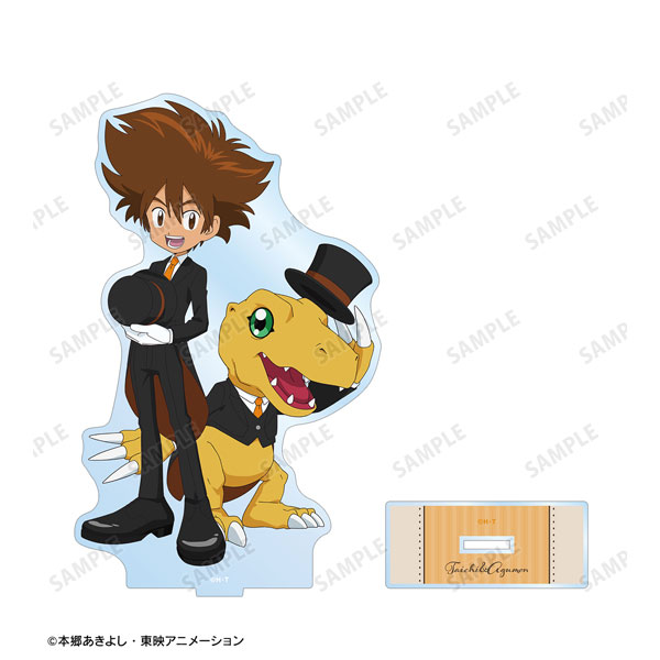 デジモンアドベンチャー 描き下ろし 八神太一＆アグモン メイド＆執事ver. BIGアクリルスタンド[アルマビアンカ]《０５月予約》