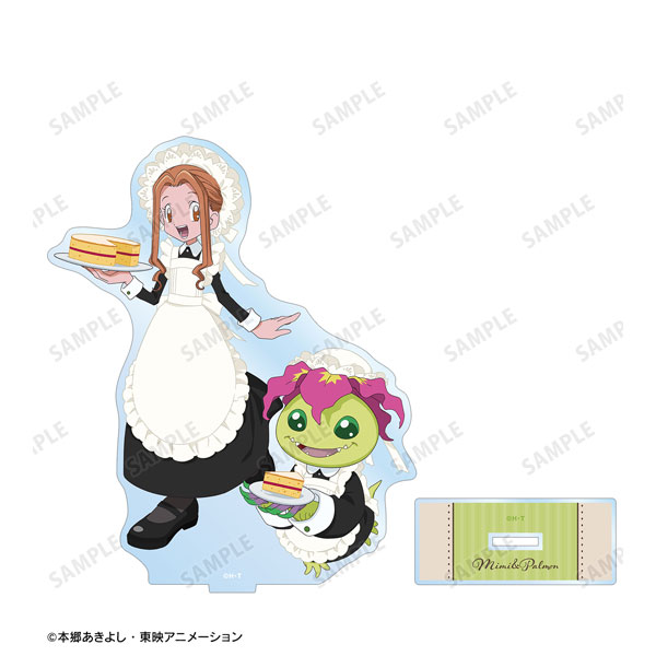 デジモンアドベンチャー 描き下ろし 太刀川ミミ＆パルモン メイド＆執事ver. BIGアクリルスタンド[アルマビアンカ]《０５月予約》