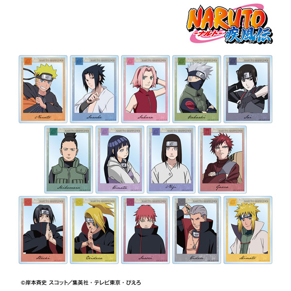 NARUTO-ナルト- 疾風伝 トレーディングアクリルフォト 14個入りBOX
