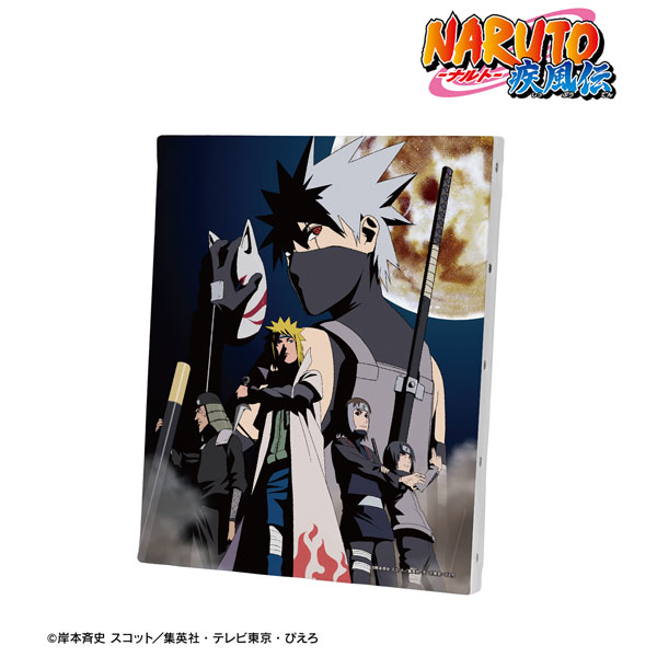 NARUTO-ナルト- 疾風伝 「カカシ暗部篇～闇を生きる忍～」メインビジュアル キャンバスボード[アルマビアンカ]《０６月予約》