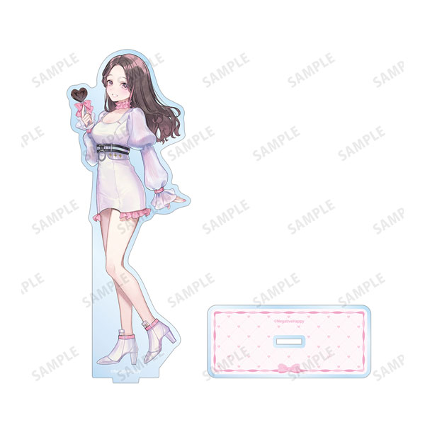 ネガティヴハッピィ 撮り下ろし ハナコ バレンタインver. BIGアクリルスタンド[アルマビアンカ]《０５月予約》