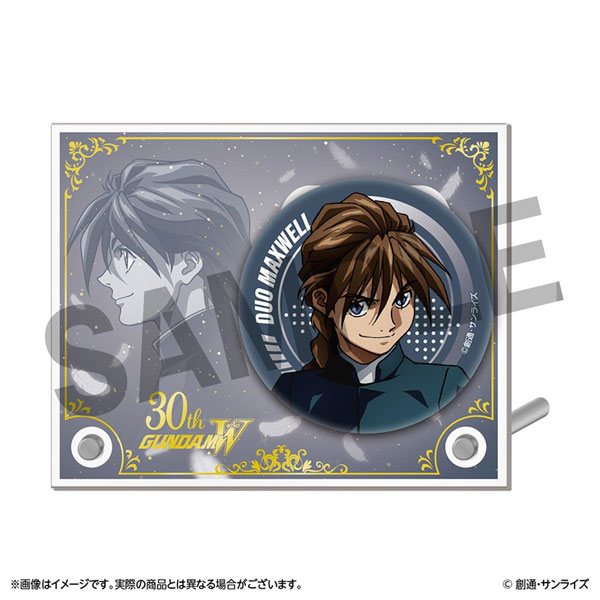 新機動戦記ガンダムW＆Endless Waltz』 缶バッジアクリルスタンド