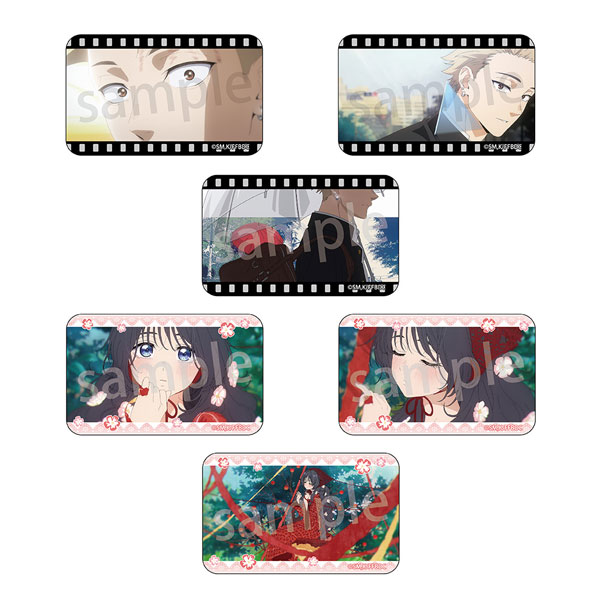 薫る花は凛と咲く スクエア缶バッジ 6個入りBOX[ラムネラボ]《在庫切れ》