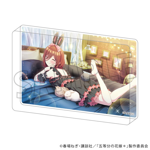 五等分の花嫁* アクリルブロック/(うさみみ)中野三玖[ムービック]《０４月予約》