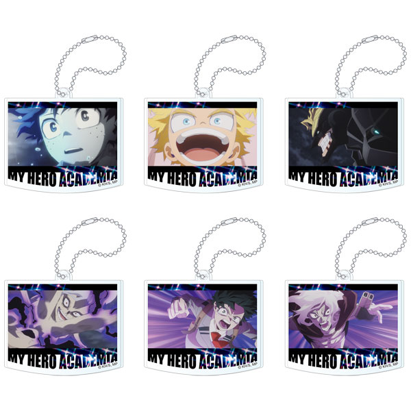 僕のヒーローアカデミア アクリルキーホルダーコレクション/FINAL SEASON [OP ver.] 6個入りBOX