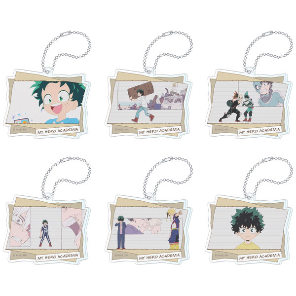 僕のヒーローアカデミア アクリルキーホルダーコレクション/FINAL SEASON [ED ver.] 6個入りBOX