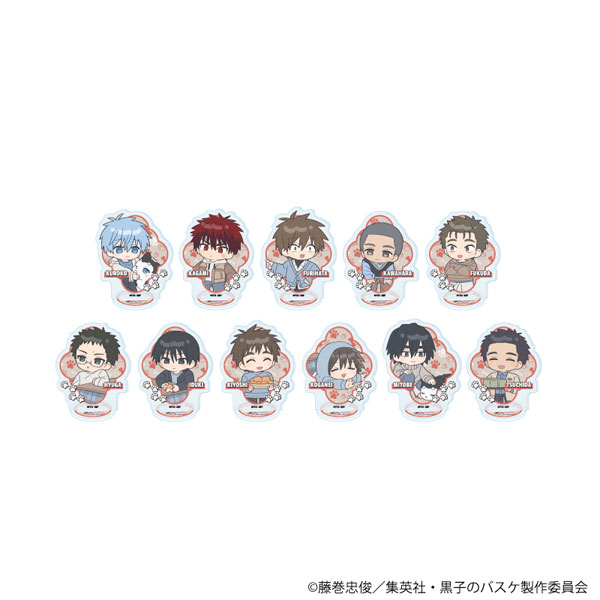 アクリルぷちスタンド「黒子のバスケ」28/テツヤ2号といっしょver.(ミニキャライラスト) 11個入りBOX