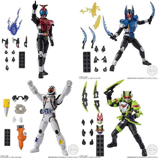 掌動EXCEED 仮面ライダー2　4個入りBOX (食玩・仮称)