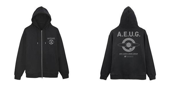 機動戦士Zガンダム エゥーゴ ジップパーカー/BLACK-L[コスパ]《０４月予約》