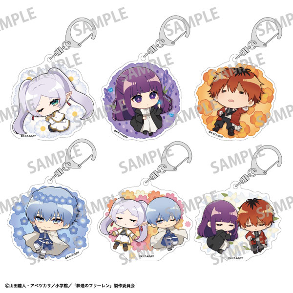 葬送のフリーレン トレーディングアクリルキーホルダー 描き起こし 6個入りBOX[カミオジャパン]《０４月予約》