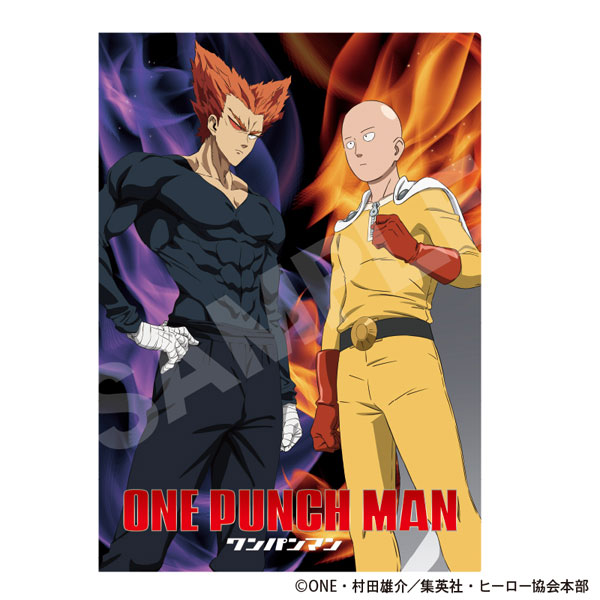 ワンパンマン シングルクリアファイル ブラック[クラックス]《０４月予約》