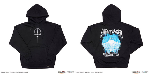 TVアニメ『進撃の巨人』 第11弾 シーンイラストパーカー 2(罪) ブラック XXL[AIR TWOKYO]《０５月予約》
