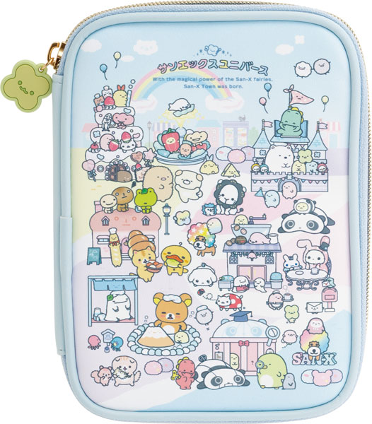 CA86801 サンエックスユニバース 「サンエックスタウン」 お薬手帳ポーチ[サンエックス]《０３月予約》