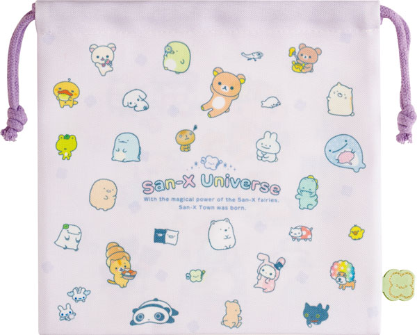 CA87002 サンエックスユニバース 「サンエックスタウン」 巾着[サンエックス]《０３月予約》