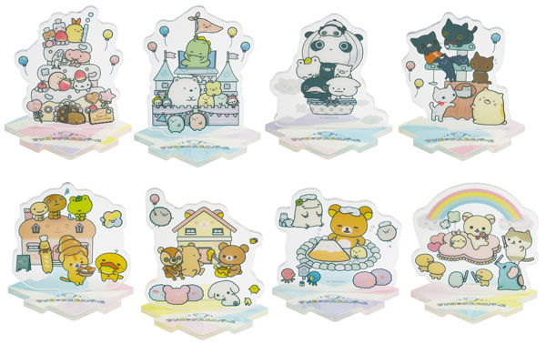 AB43001 サンエックスユニバース 「サンエックスタウン」 アクリルスタンドコレクション 16個入りアソートBOX[サンエックス]《発売済・在庫品》