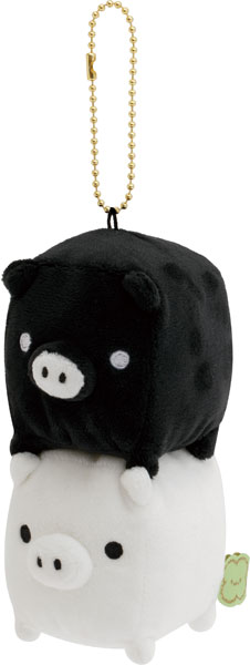 MV70501 サンエックスユニバース 「サンエックスタウン」 ぶらさげぬいぐるみ モノクロブー[サンエックス]《発売済・在庫品》