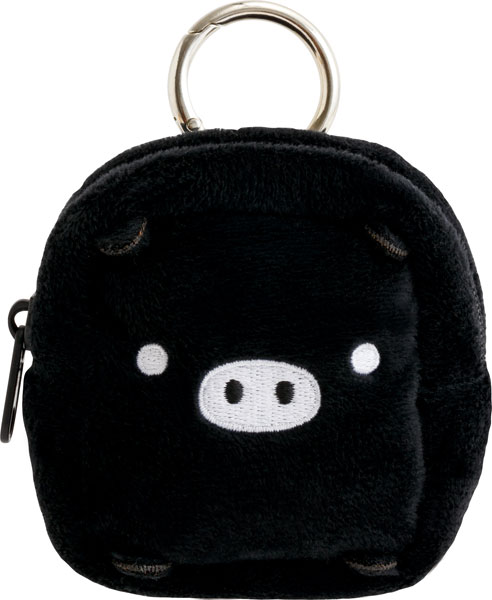 CA87203 サンエックスユニバース ぬいぐるみミニポーチ モノクロブー[サンエックス]《発売済・在庫品》