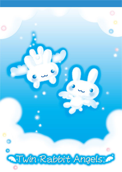 MH31201 サンエックスユニバース メモパッド ツインラビットエンジェル[サンエックス]《在庫切れ》