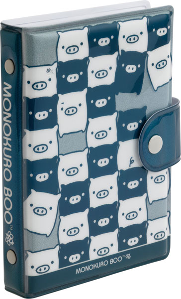 SE72603 モノクロブー ふにふにシールバインダー[サンエックス]《発売済・在庫品》