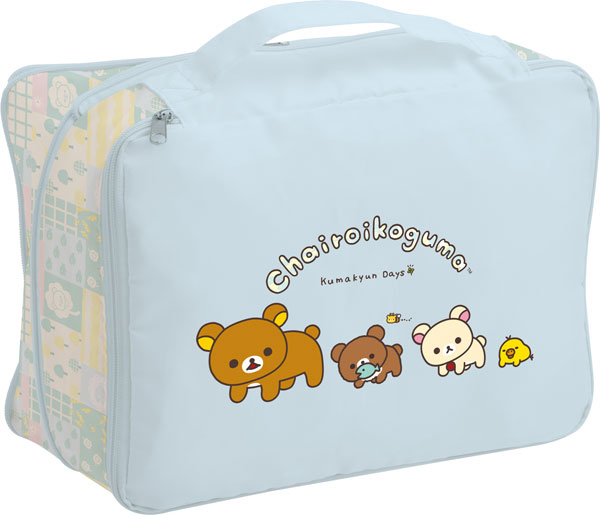 CA83501 リラックマ 「チャイロイコグマのくまきゅんDays」 衣類収納ポーチ(S)[サンエックス]《発売済・在庫品》