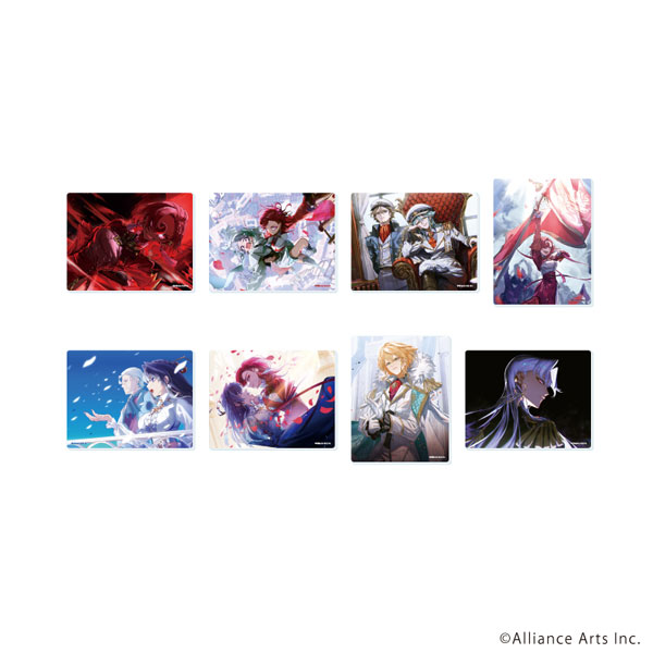 アクリルカード「大悪逆令嬢 ストラテジーオブリリィ」01/公式イラスト 8個入りBOX