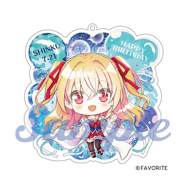 「いろとりどりのセカイ」ハッピーバースディ☆キーホルダー 真紅[FAVORITE]《０５月予約》