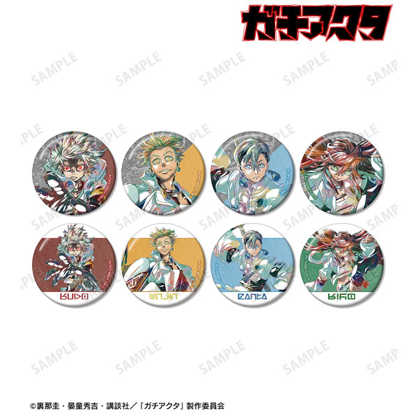 TVアニメ『ガチアクタ』 トレーディング Ani-Art 缶バッジ 8個入りBOX