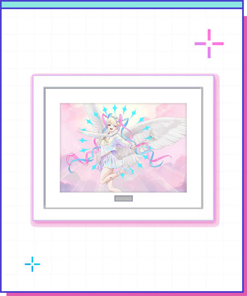 NEEDY GIRL OVERDOSE 複製原画 お久しぶり先生Ver.[WHY SO SERIOUS