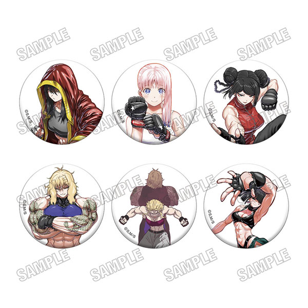 『一勝千金』 缶バッジコレクション 6個入りBOX